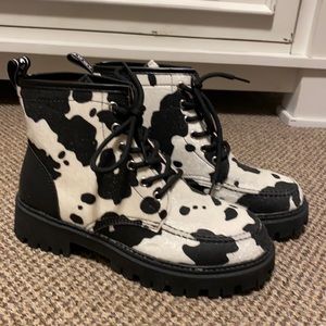 Cow boots